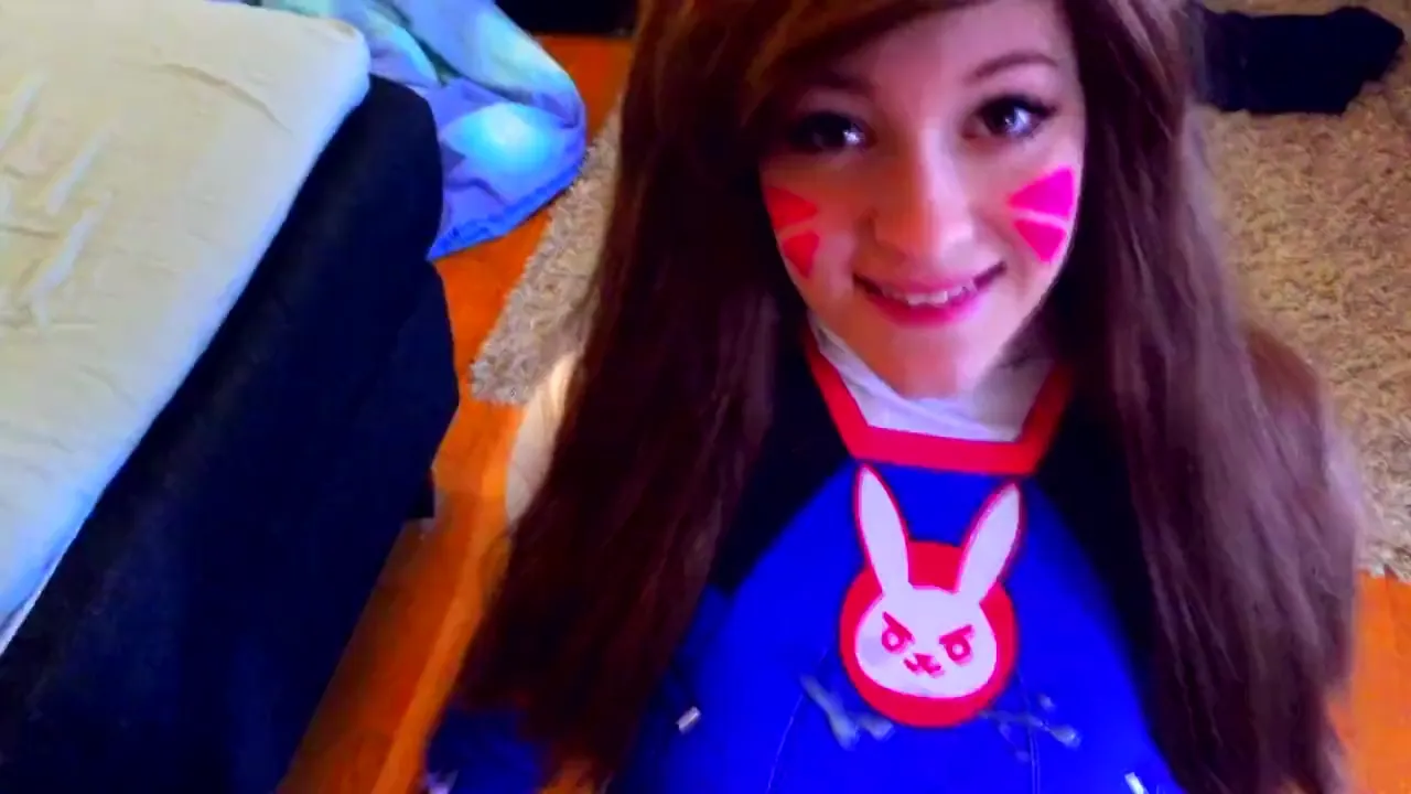 D.Va Cosplay Homemade Fuck