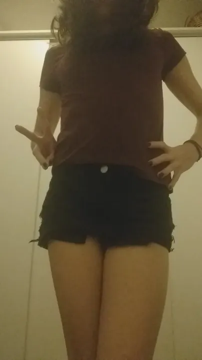 Gefallen dir meine Shorts?