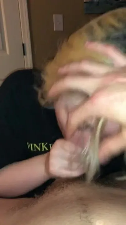 Blonde Teen Gets Cum in Throat