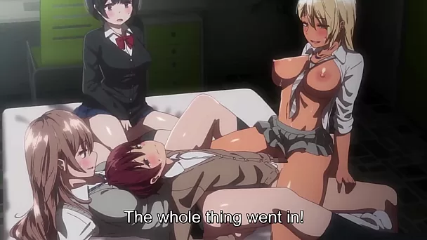 NTR your Stepsister's Gyaru Friends - First Episode of hot hentai