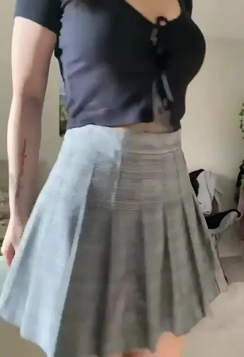 The skirt is for easy access