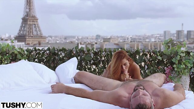 Marvelous angel Agatha Vega treats her anal fever in Paris - TUSHY