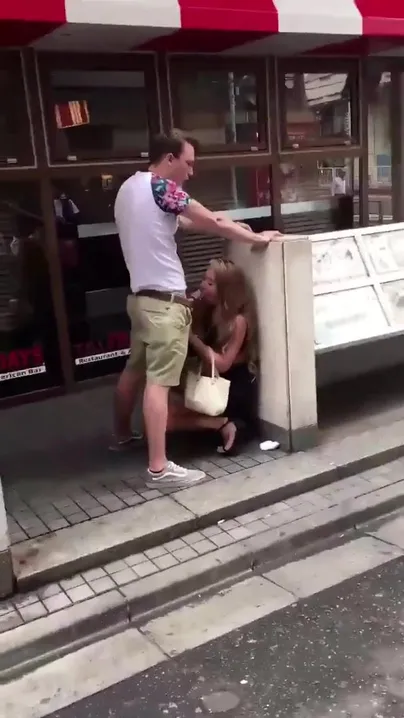 When you don’t expect a public street to have pedestrians