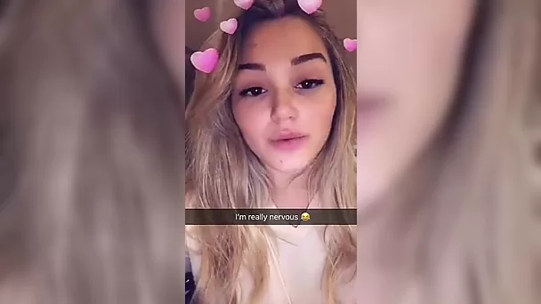 La troia di Snapchat seduce il vero massaggiatore