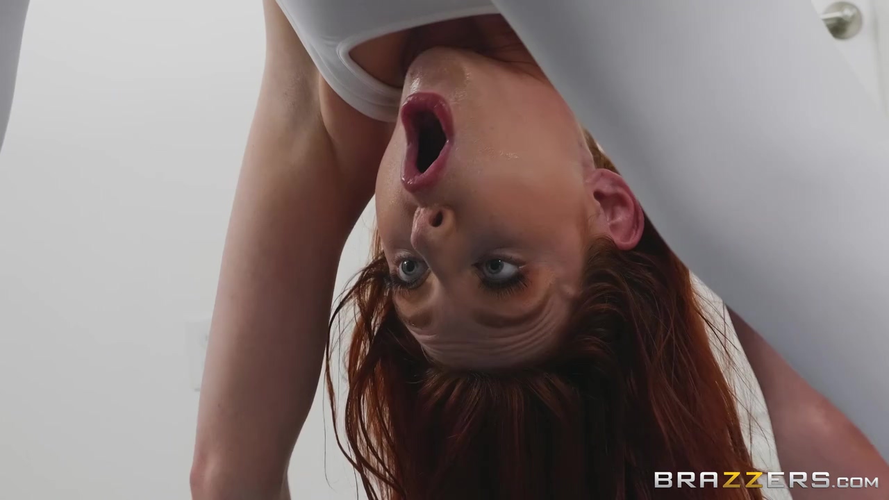 Redhead Yoga Babe Lacy Lennon Dicked by Perv Instructor