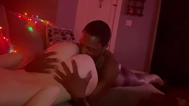 Shy 19yo teen jumps on BBC & Cums during her 1st interracial