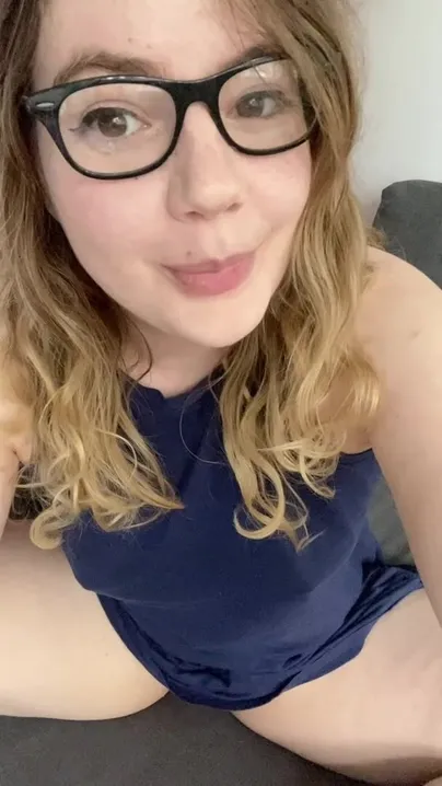 think you’d have enough cum left for my glasses after you breed me?