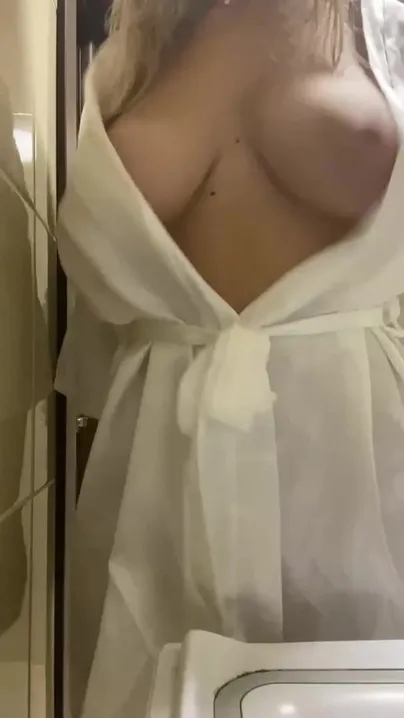 Enjoy how my big tits bounce