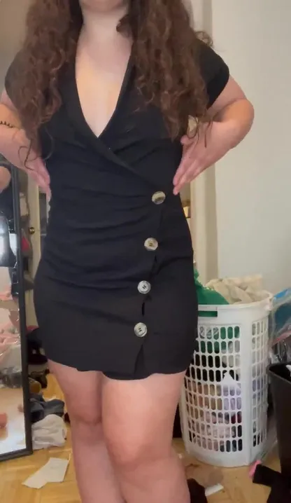 if i wore this on a date, would you fuck me in the bathroom?
