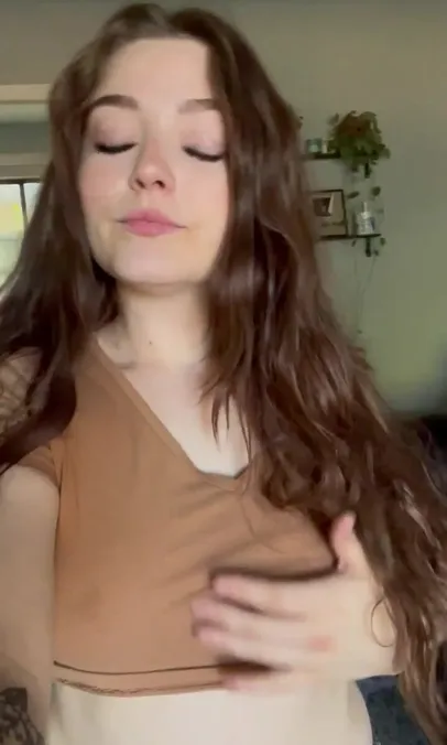 Would you rather cum inside me or on my tits?