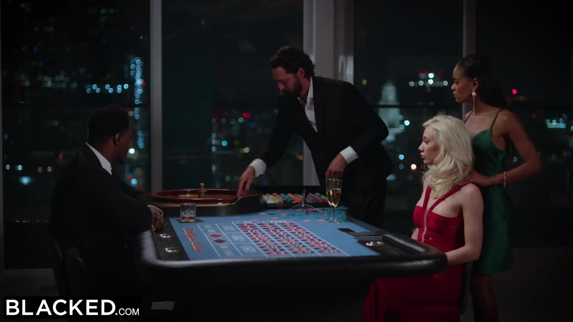 Ehefrau-Sex-Pokerspiel
