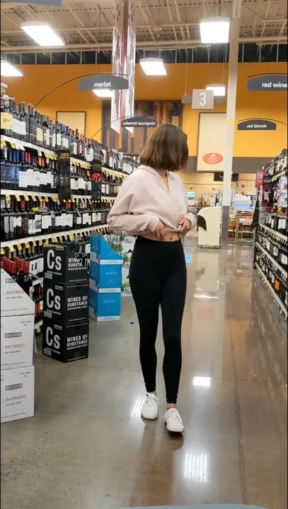 Getting naughty in the wine aisle