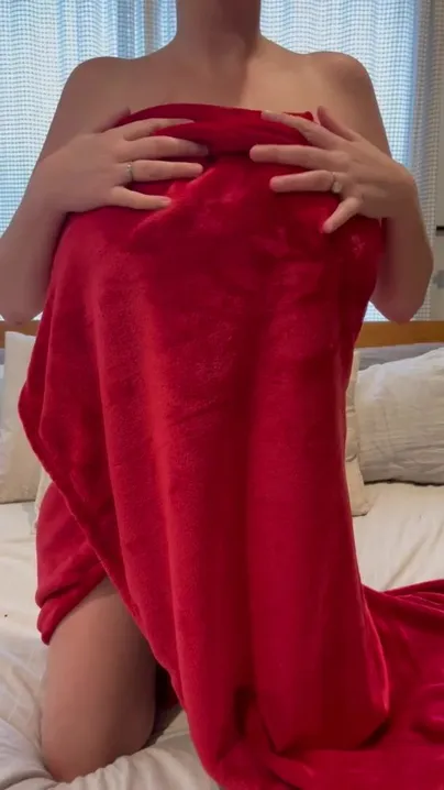 Did my blanket do a good job of hiding my big titties?