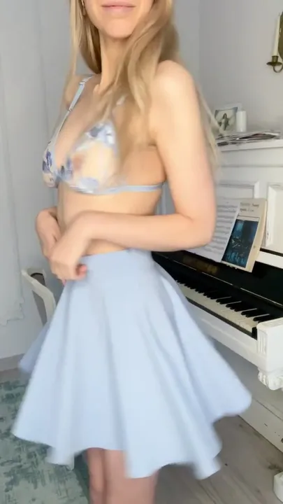 Feeling so adorable in baby blue