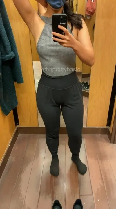 Anyone want to risk fucking me in this changing room?