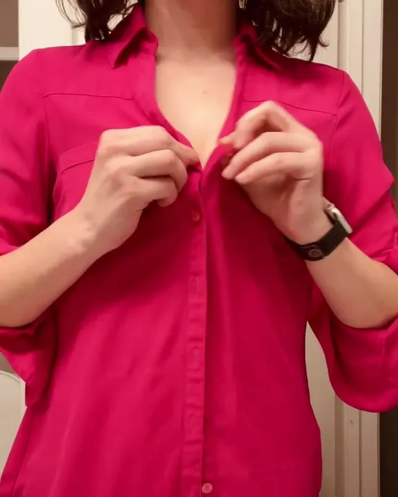 Wore something sexy under my shirt this evening. Should I post part 2 of what’s under my pants?