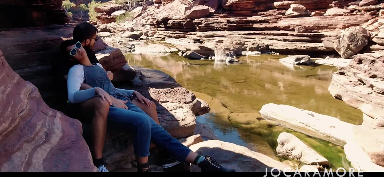 Teaser pour notre vidéo sur la nature en plein air dans un petit canyon que nous avons trouvé lors d'une randonnée.