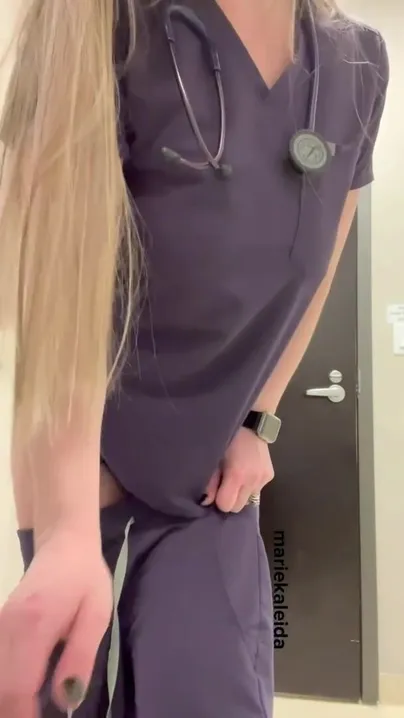Did anyone order a horny, naughty night shift nurse? ;)