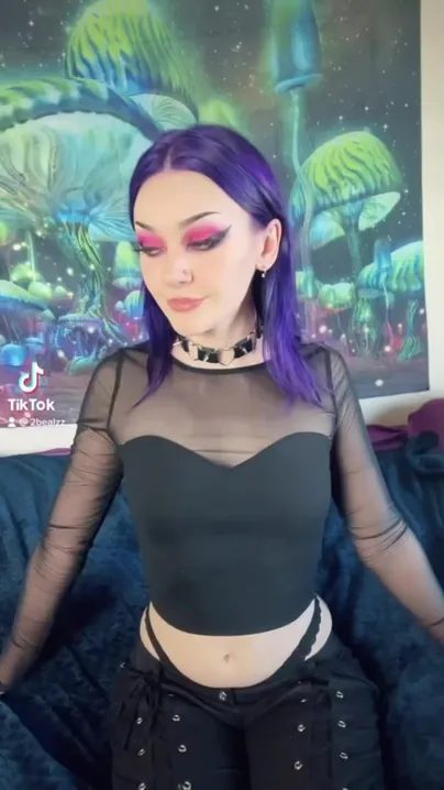 I can still be your goth slut in pink…
