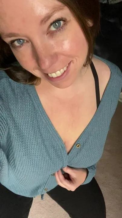 Hope you don’t think I’m too old to be showing off my tits on the internet? 36 mom of 2
