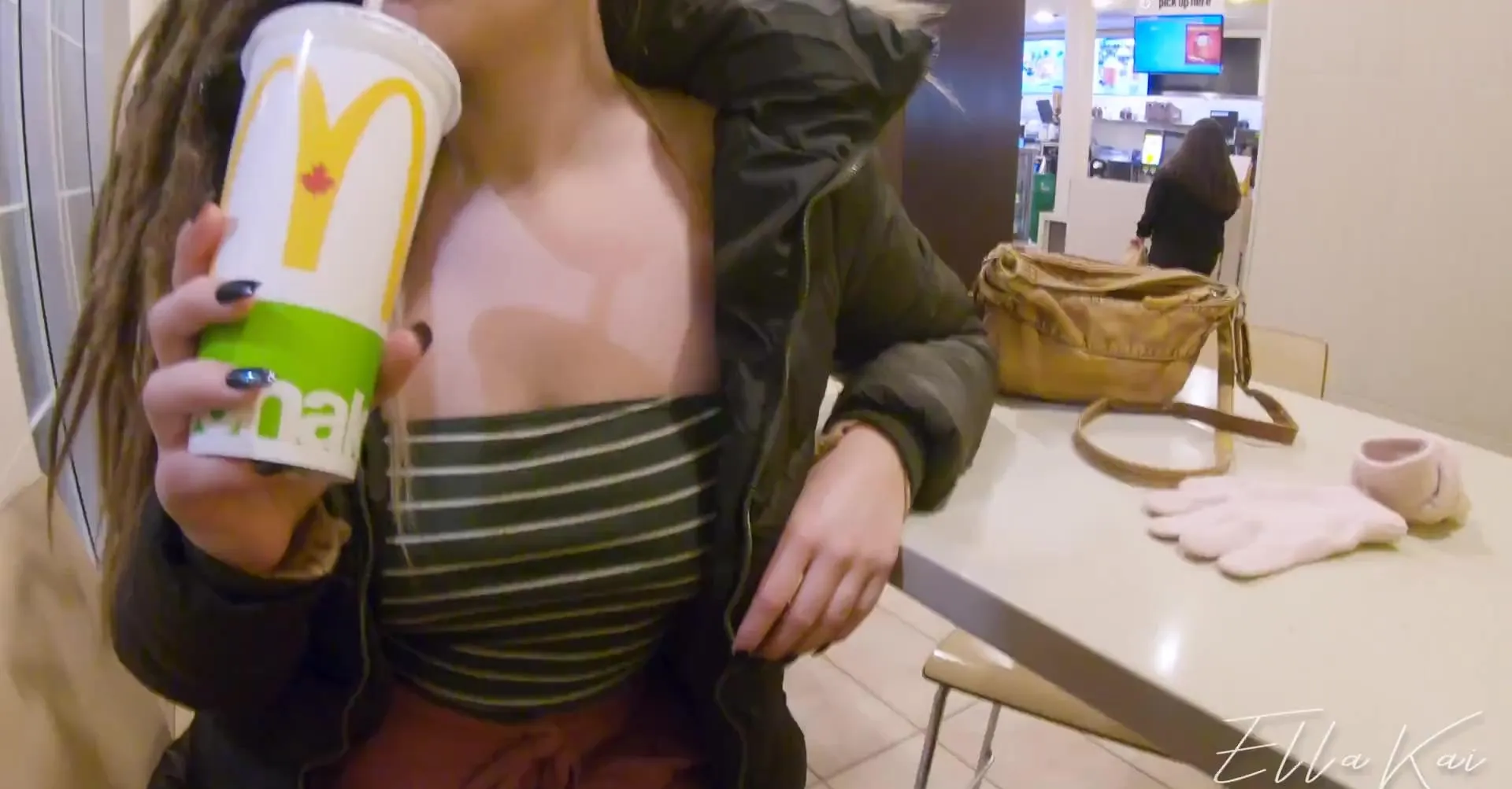 McDonalds Flashing and Risky Public