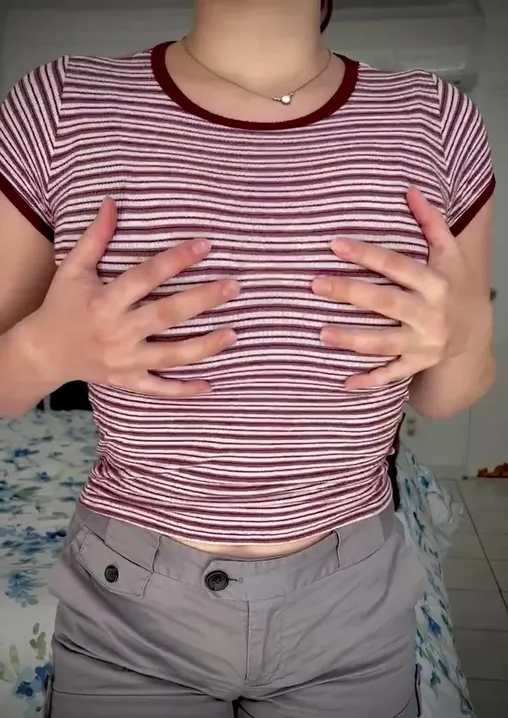 were you suprised with how big and perky my natural boobs are?