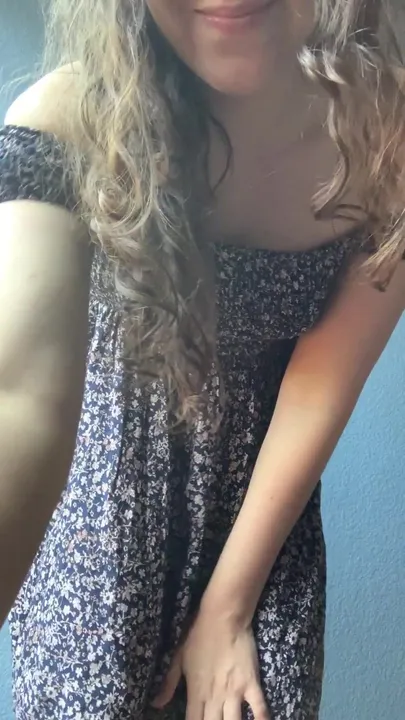thought you might like a peek under my sundress..