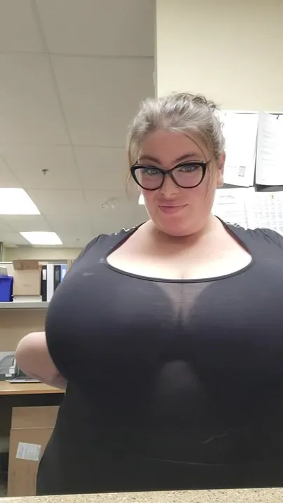 I'm sure the guys in the office won't mind my see through shirt