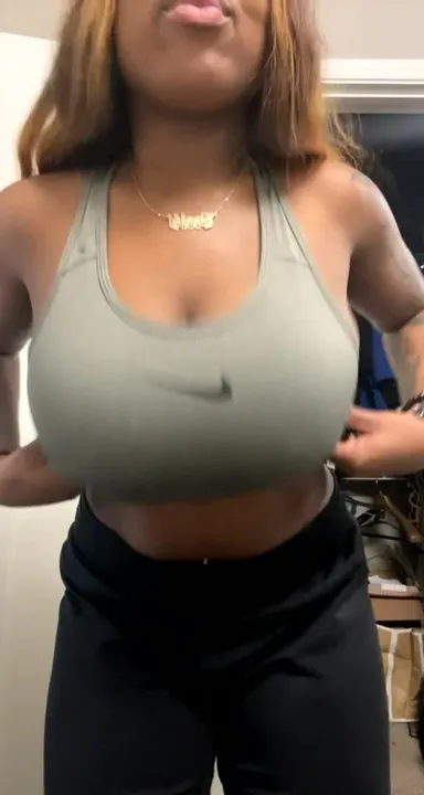 Can I jiggle my boobs in your face?