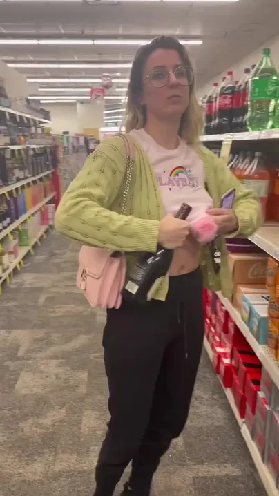 Just grabbing some wine real quick