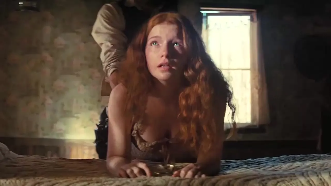 18 yo Redhead Prostitute Loses Virginity (some western movie) pic