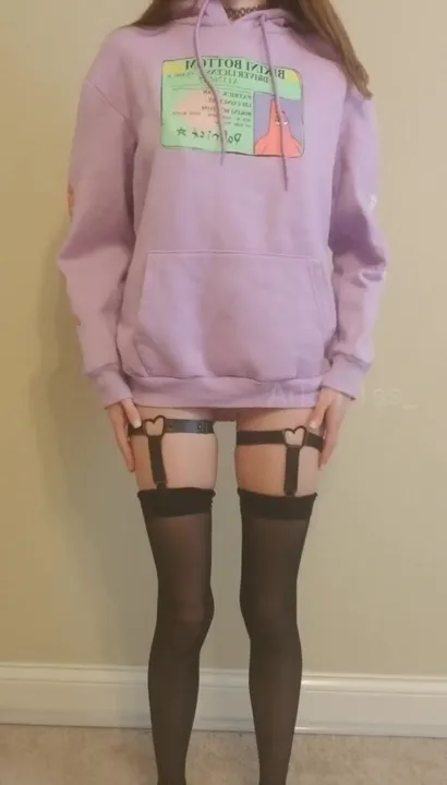 Showing off my thigh highs