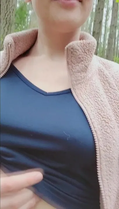 Tits out on the trail... Happy Earth Day!
