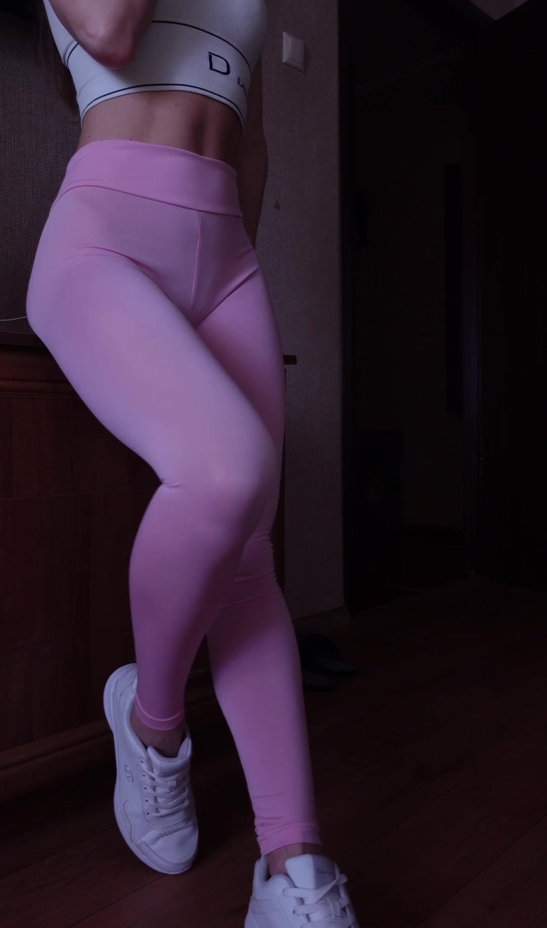 Russian anal in leggings