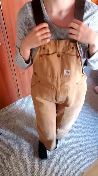 Do you like girls who wear overalls and look quite funny wearing them?