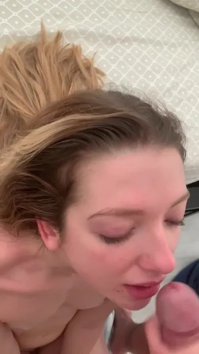 I feel like such a good girl when I get cum on my face