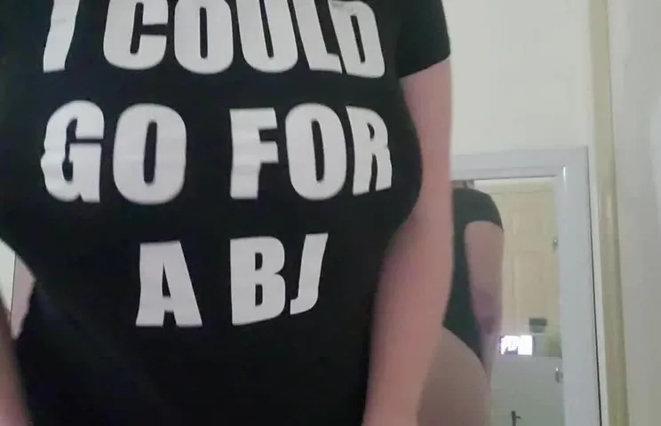 I'll give you a blowjob but ONLY IF you play with my boobs