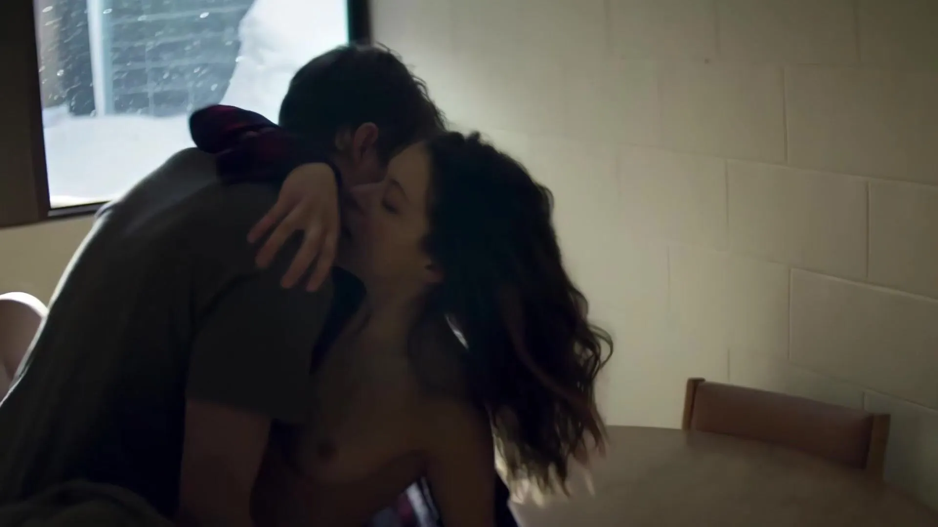 Tatiana Maslany topless plot in 'Two Lovers and a Bear'