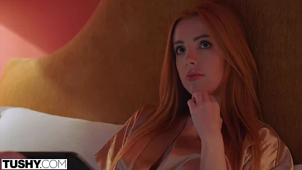 Redhead Scarlett Jones proves her love for deep anal - TUSHY