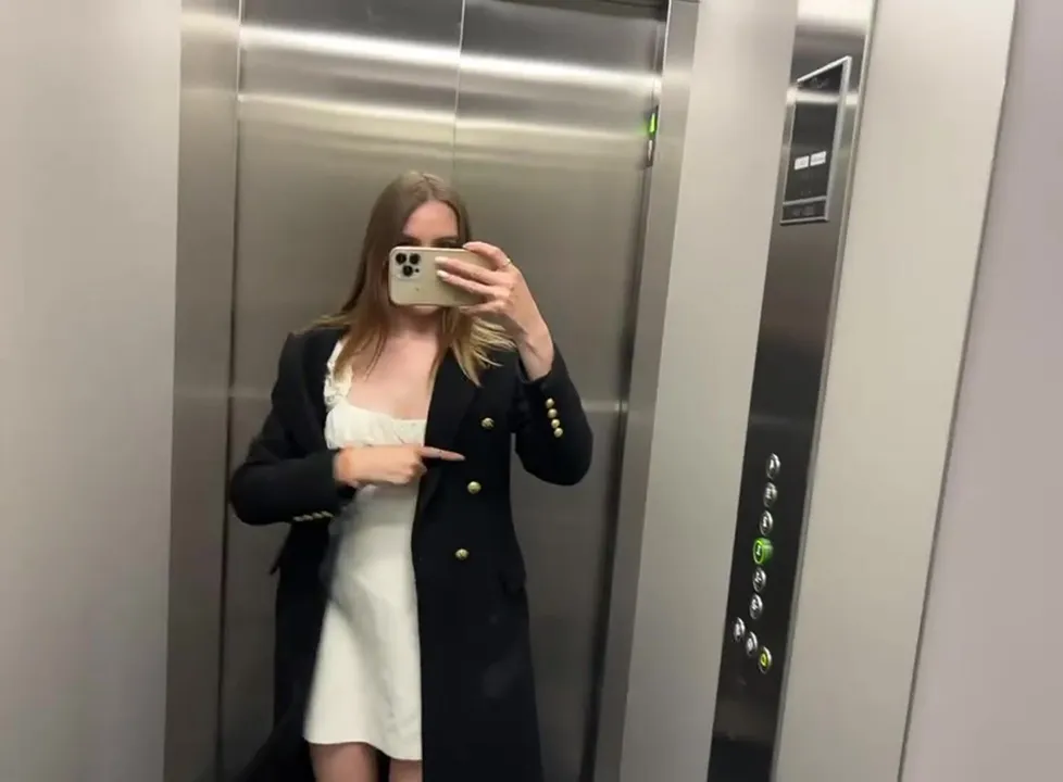 me encontre no elevador