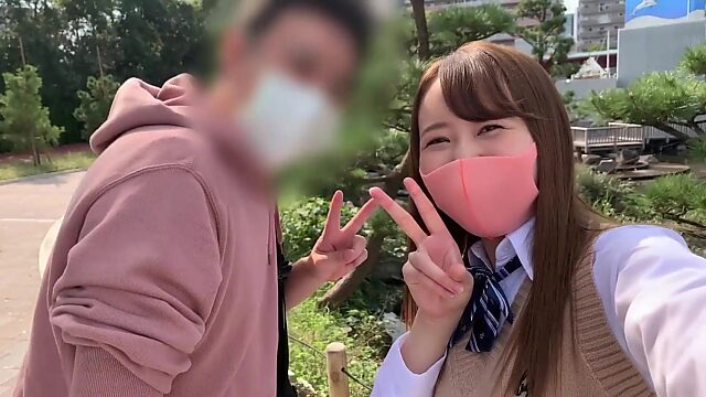 Japanese Kawaii Chubby Schoolgirl Cums Hard on Classmate