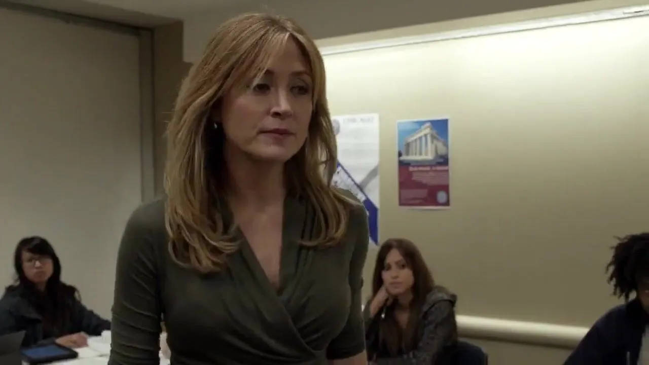 Sasha Alexander siendo milf en Shameless