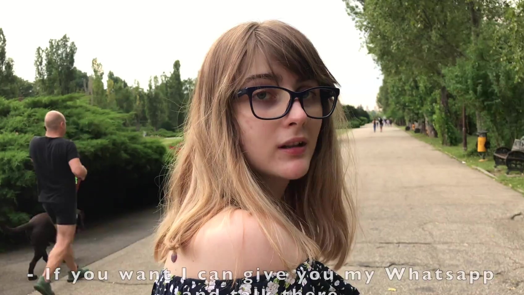 Nerdy teen in glasses Anally fucked by a stranger and facialized picture