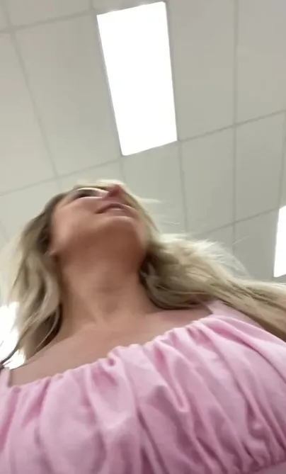 Taking my tits out at Target