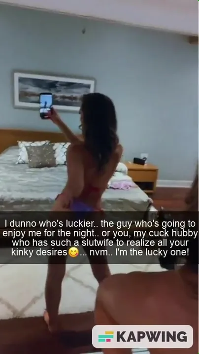 She's the lucky one to have a cuck hubby who supports her in enjoying sex with other men