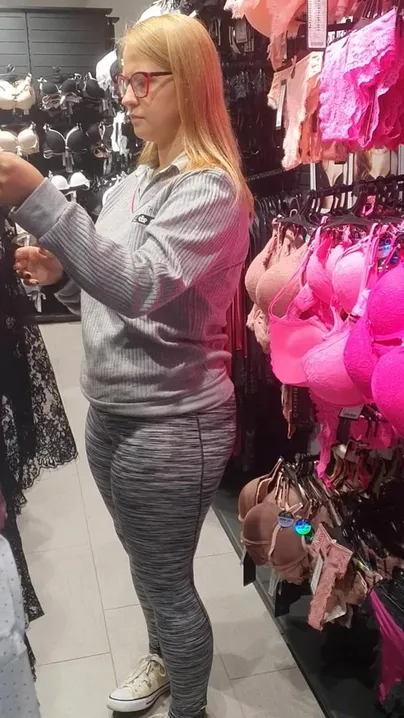 As you can see, I will not buy a bra for myself in a normal store. I have too big boobs. Heh