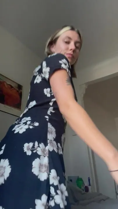 Teasing in my sundress ;)