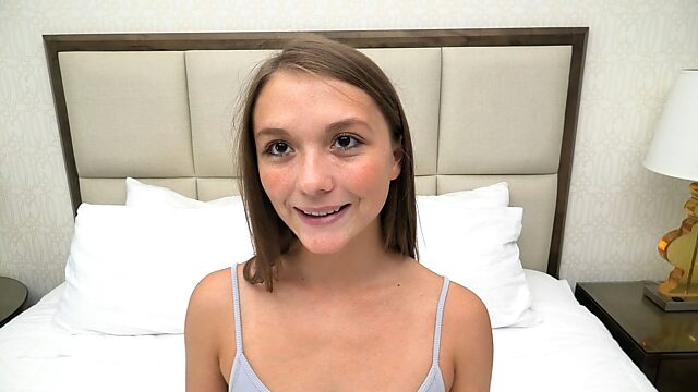 Exploited Teen Wives - This 19 yr old teen amateurs is brand new to porn