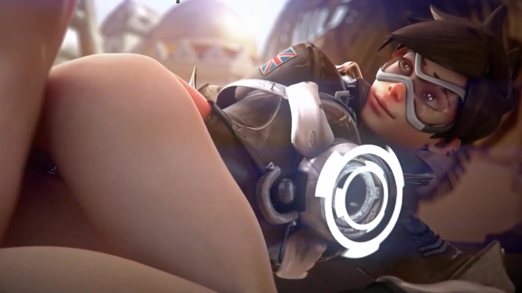 Overwatch tracer slut se jette sur chaque bite