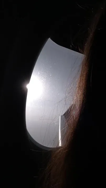 Flashing on a plane is scary